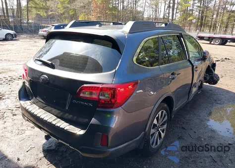 2015 Subaru Outback 2.5I Limited z USA, uszkodzony, nr VIN 4S4BSBNCXF3316607